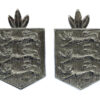Pair of Guernsey Police Collar Badges
