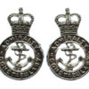 Pair of Admiralty Constabulary Collar Badges - Queen's Crown