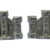 Pair of Exeter City Police Collar Badges