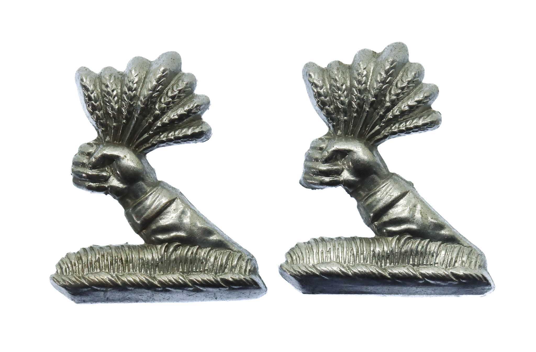Pair of Luton Borough Police Collar Badges