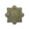 Garda Siochana (Irish Police) White Metal Collar Badge