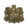 Cambridge Borough Police White Metal Collar Badge