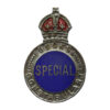 Buckinghamshire Special Constabulary Enamelled Lapel Badge - King's Crown
