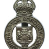 Northampton Borough Police Cap Badge - King's Crown