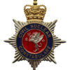 Civil Nuclear Constabulary Enamelled Cap Badge - Queen's Crown
