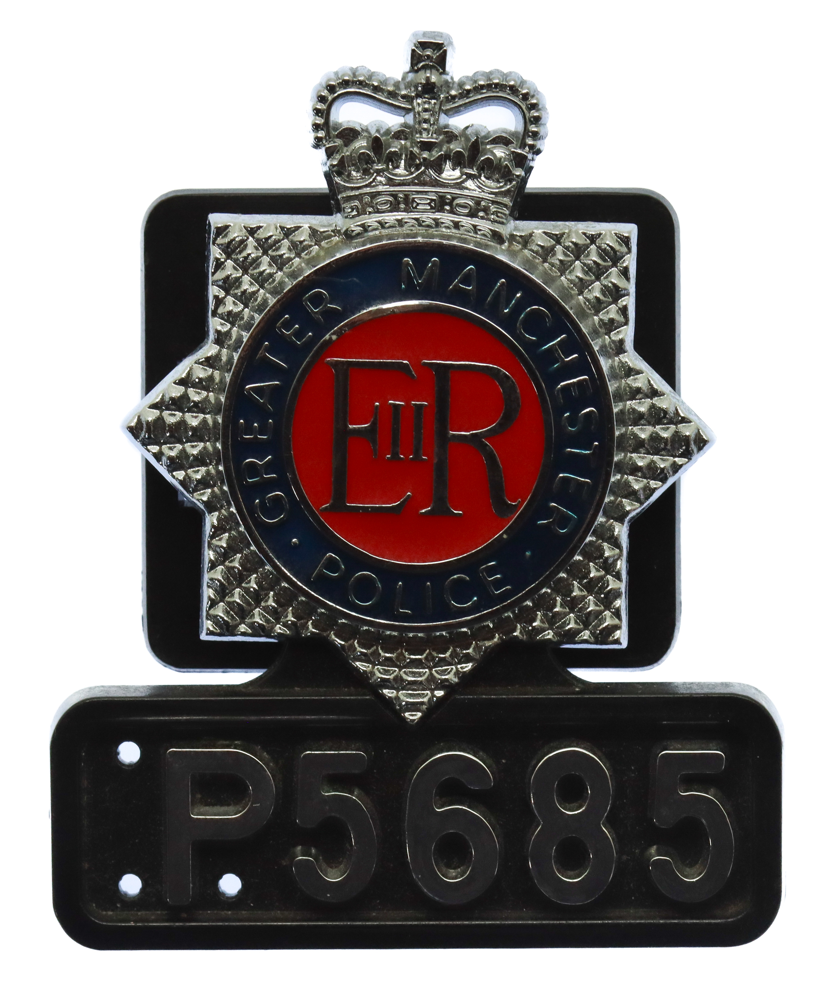 Greater Manchester Police Breast Badge - Queen's Crown