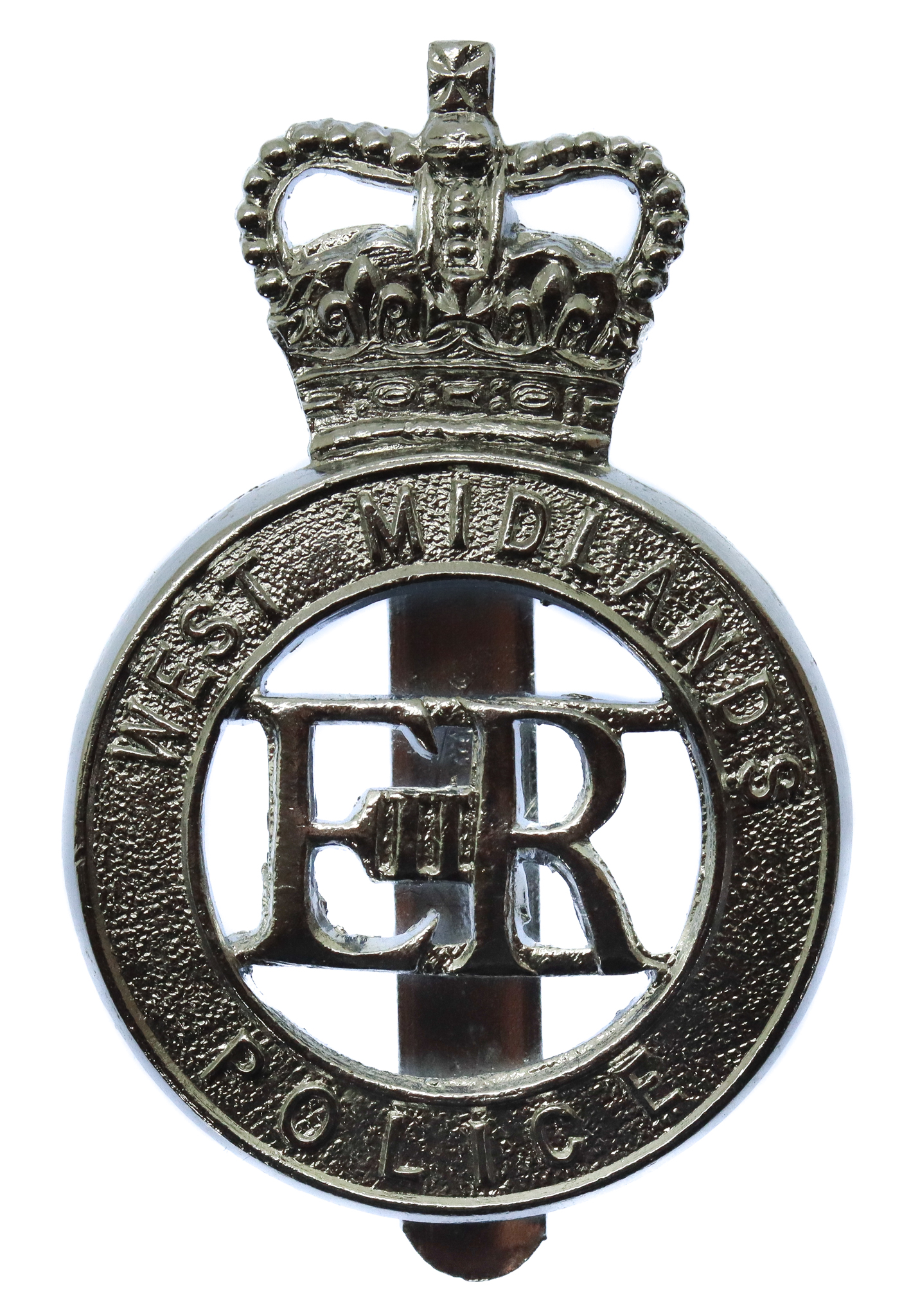 West Midlands Police Cap Badge - Queen's Crown
