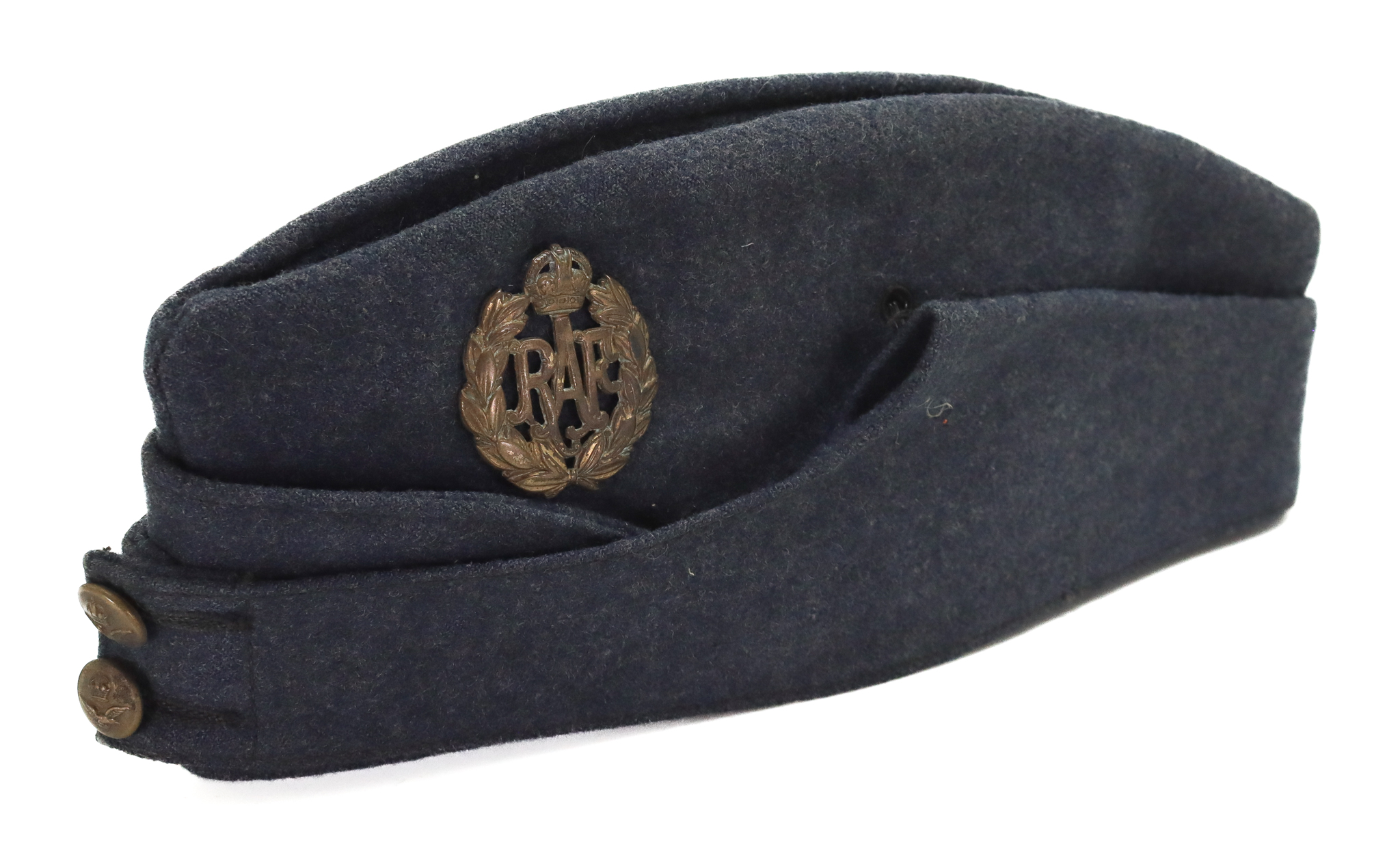 WW2 Royal Air Force (R.A.F.) 1942 Dated Side Cap