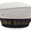 Royal Navy Hat with HMS Eagle Cap Tally 