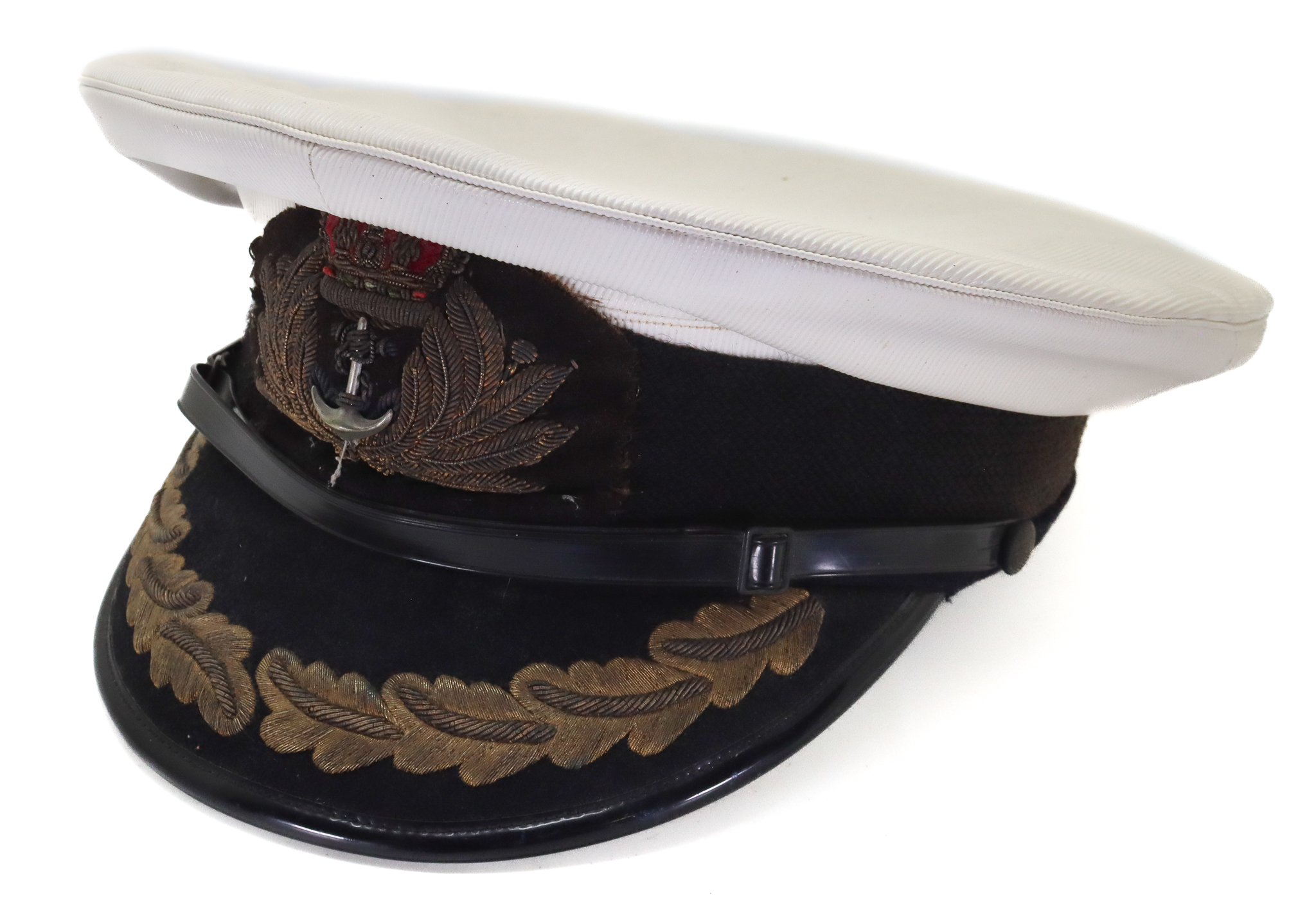 Royal Australian Naval Officer's Peaked Cap (Dated 1971) 