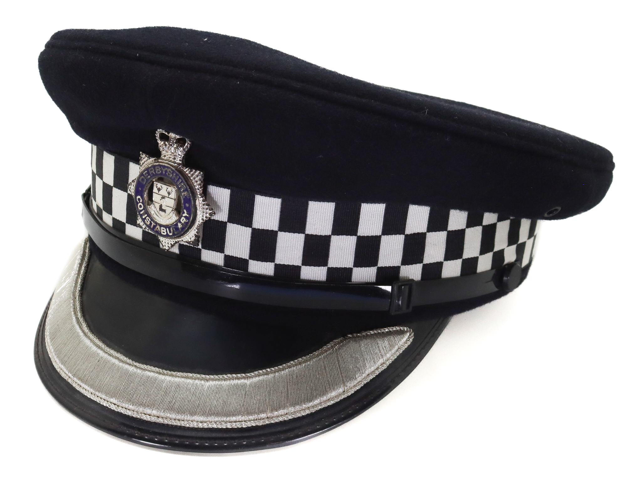 Derbyshire Constabulary Senior Officer's Peaked Cap 