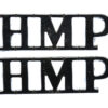 Pair of H.M.Prison Service (H.M.P.) Shoulder Titles