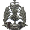 Scottish Police Forces Cap Badge - Queen's Crown