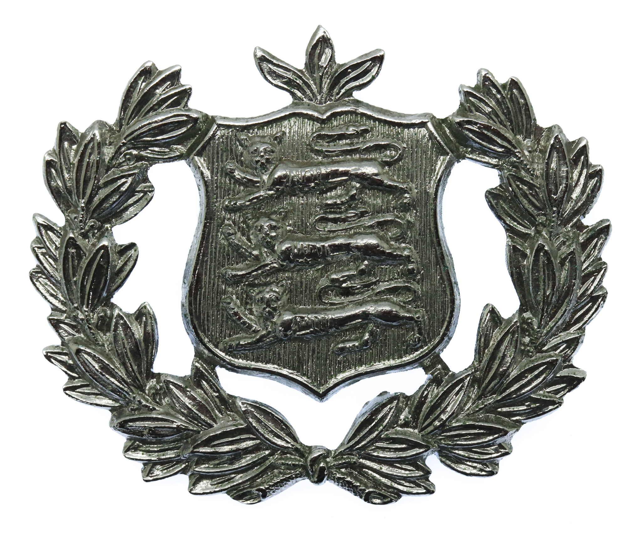 Guernsey Police Coat of Arms Cap Badge