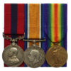 WW1 Distinguished Conduct Medal, British War Medal & Victory Medal Group of Three - Dvr. C.A. Blake, Royal Field Artillery