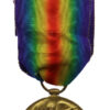 WW1 Victory Medal - Pte. A. Ling, 11th Bn. Essex Regiment - K.I.A. 22/4/17