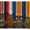 WW1 Military Medal, 1914-15 Star (Copy), British War Medal and Victory Medal Group of Four - Cpl. T.H. Heath, Royal Engineers - Wounded
