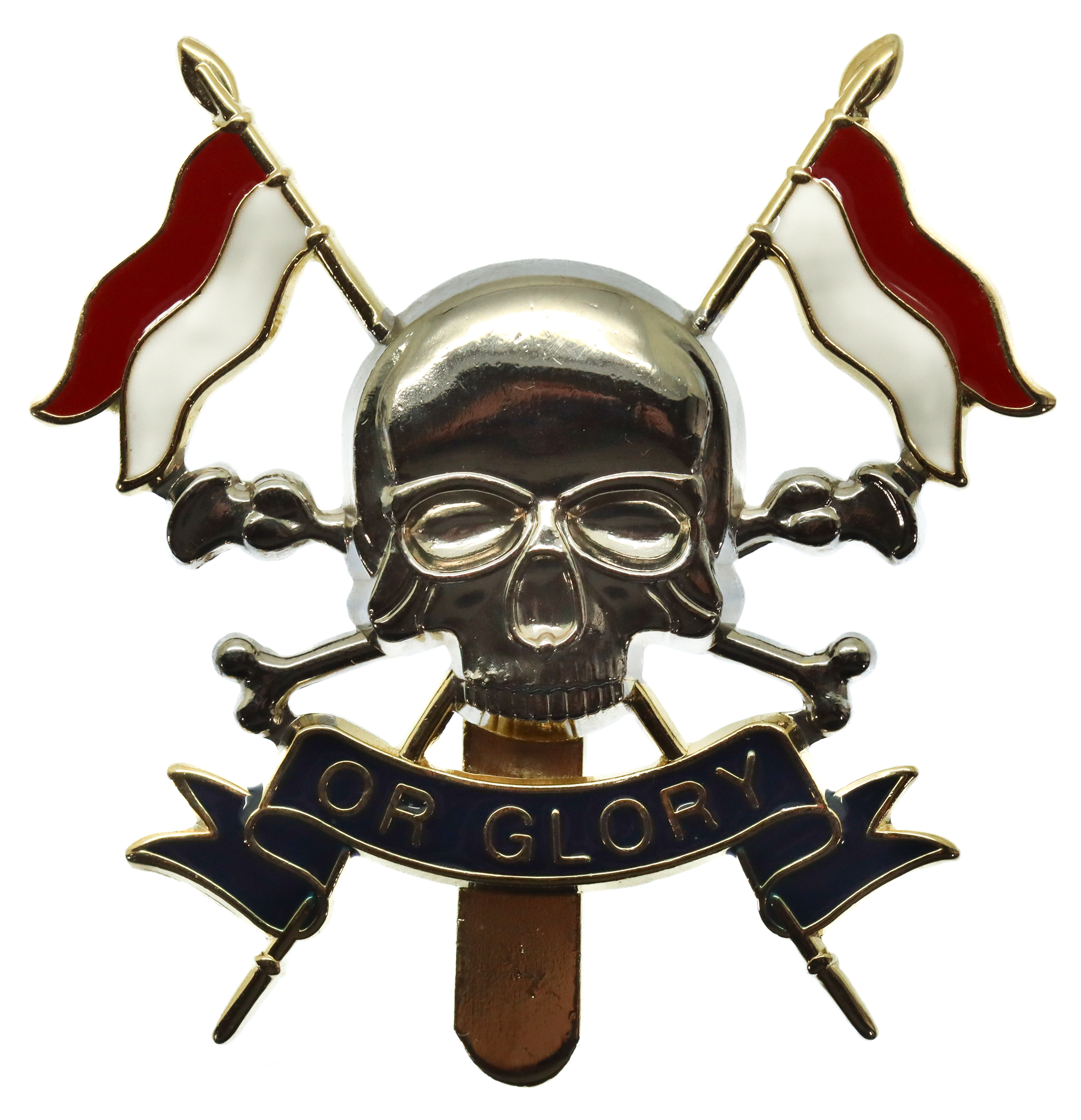 Royal Lancers Post 2015 Enamelled Cap Badge