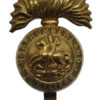 Northumberland Fusiliers Brass Cap Badge