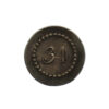 George III 34th (Cumberland) Regiment of Foot Button c.1790-1797 (17mm)