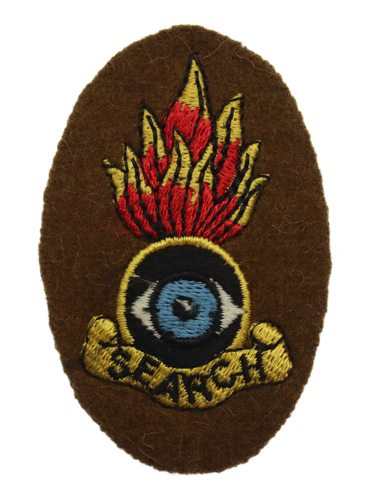 Royal Engineers Improvised Explosive IED/EOD Search Team Cloth Badge