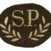 British Army Special Proficiency Pay (S.P) Cloth Proficiency Arm Badge