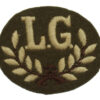 British Army Lewis Gunner (L.G.) Cloth Proficiency Arm Badge