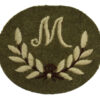 British Army Mortarman (M in Wreath) Cloth Proficiency Arm Badge