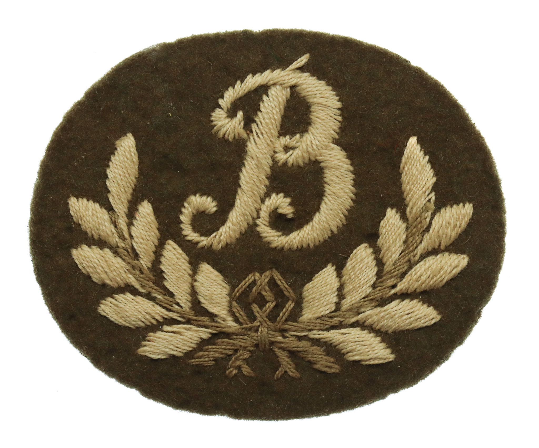 British Army 'B' Class Tradesman Cloth Arm Badge