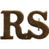 Royal Scots (RS) Shoulder Title