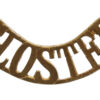 Gloucestershire Regiment (GLOSTER) Shoulder Title