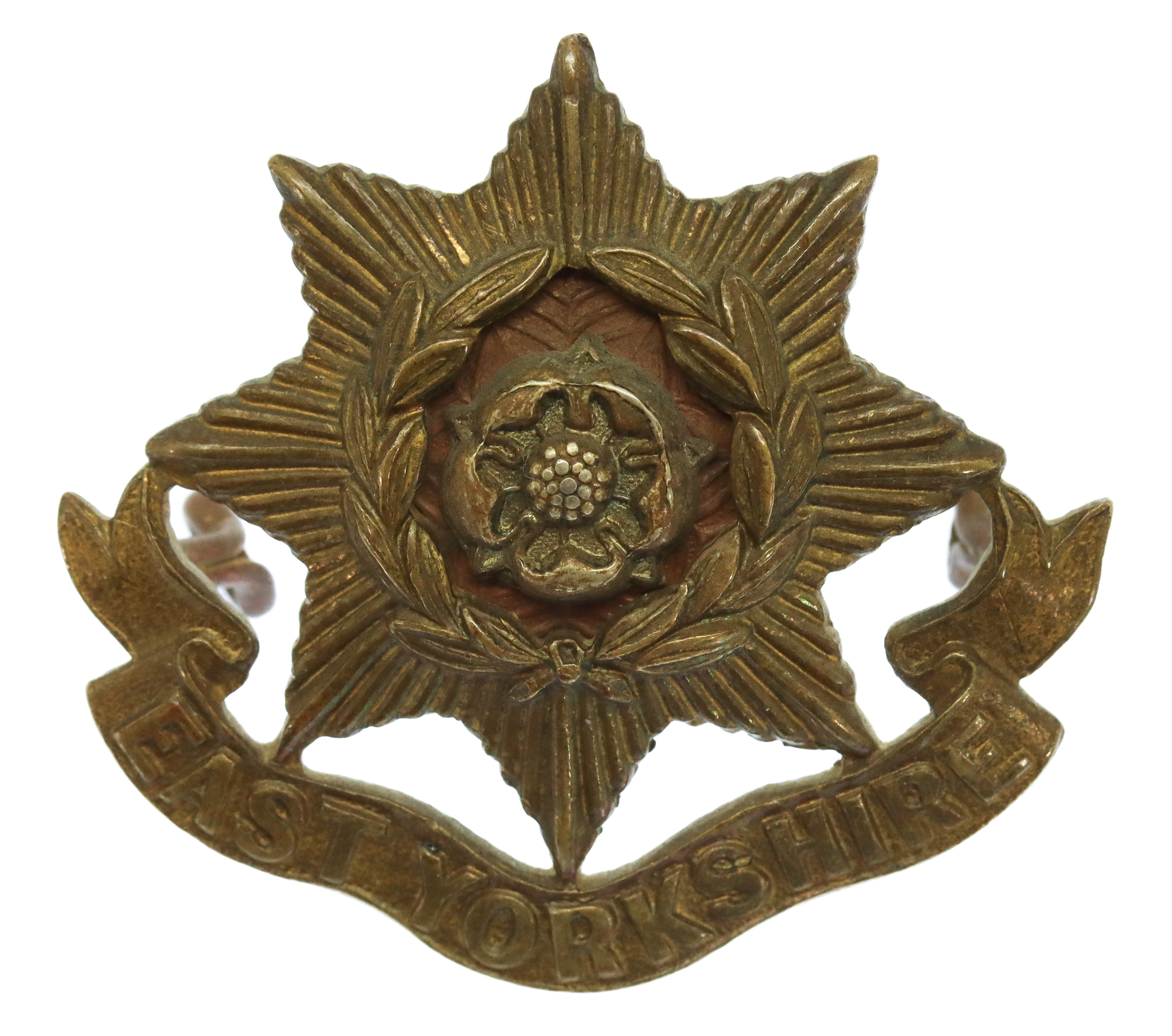 East Yorkshire Regiment Officer's Cap Badge