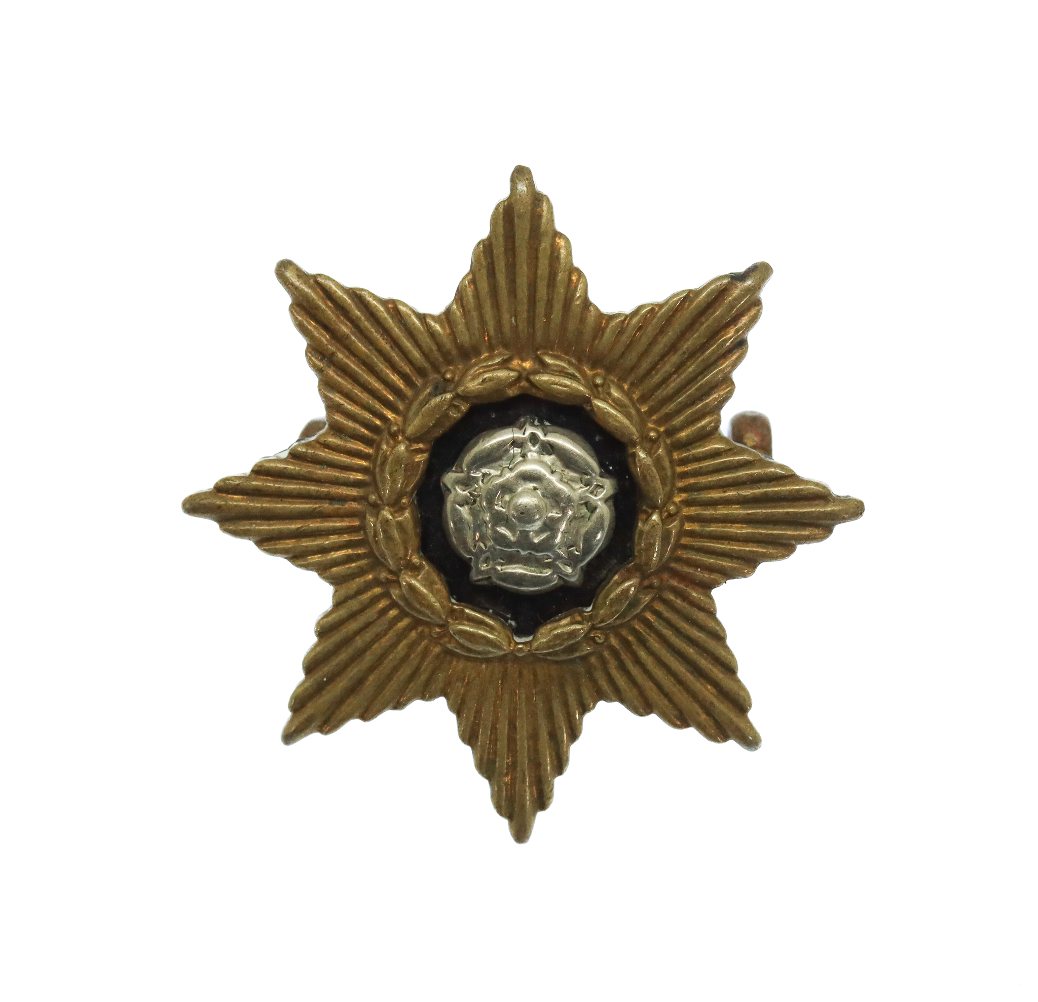 East Yorkshire Regiment Officer's Collar Badge