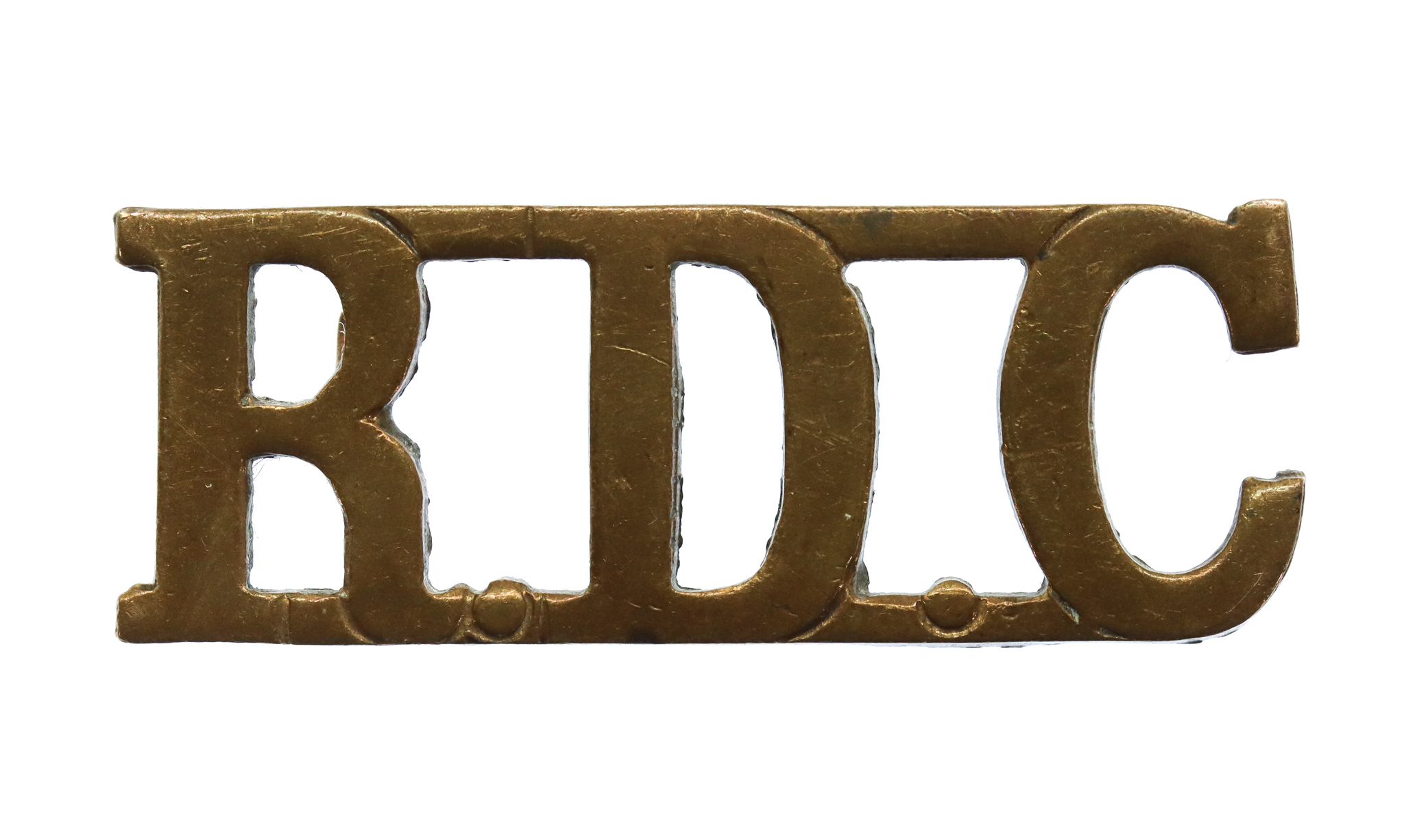 Royal Defence Corps (R.D.C.) Shoulder Title