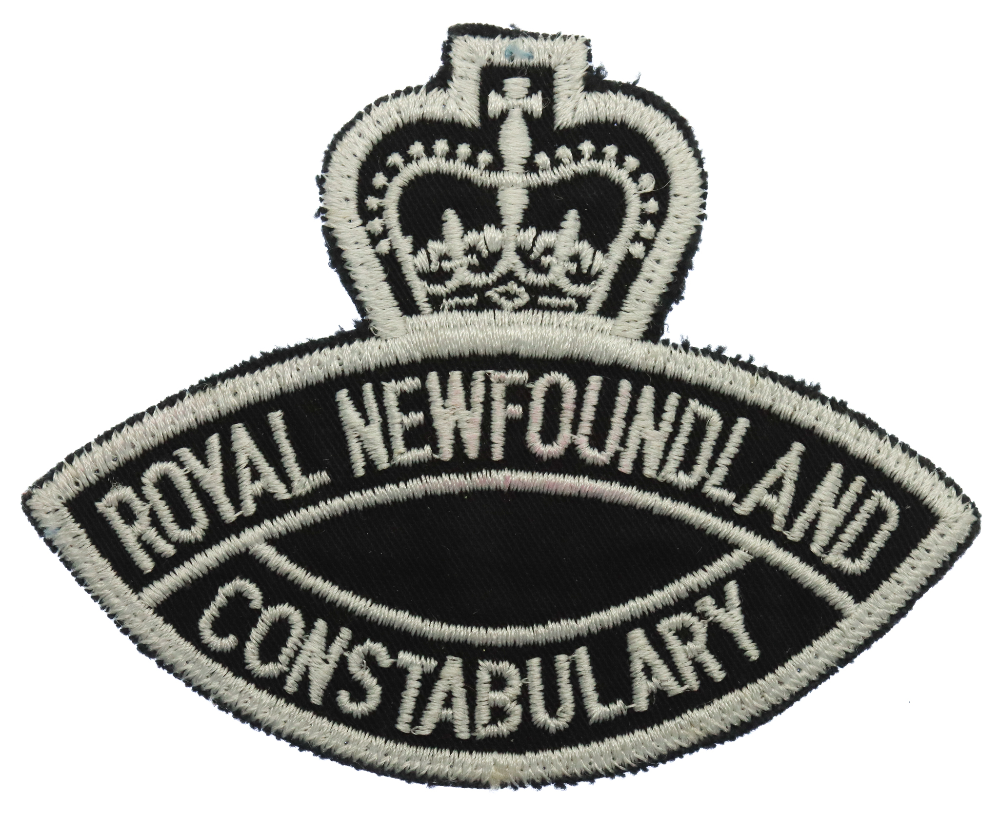 Canadian Royal Newfoundland Constabulary Cloth Patch Badge