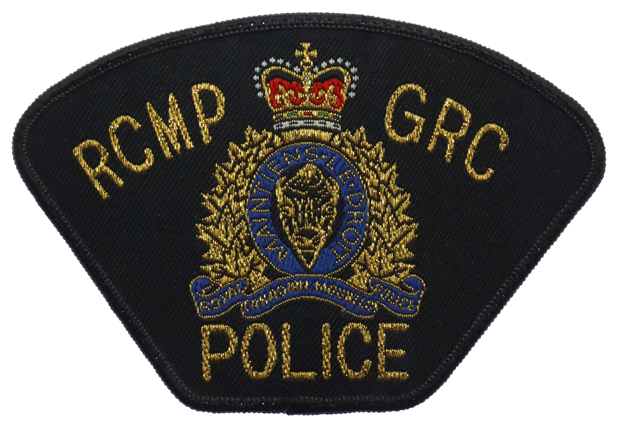 Royal Canadian Mounted Police (R.C.M.P.) Cloth Patch Badge
