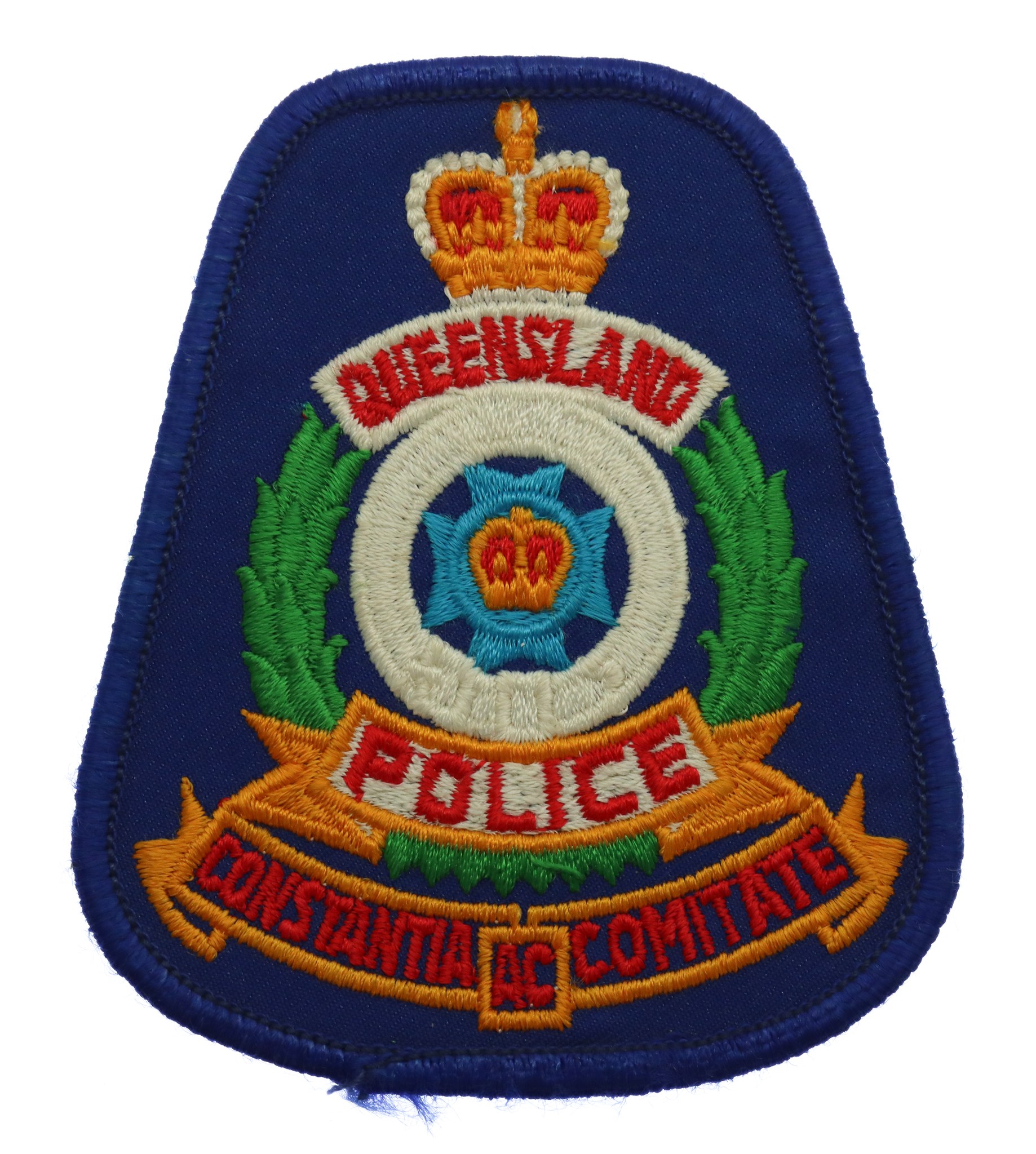 Australia Queensland Police Cloth Patch Badge
