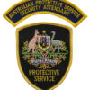Australia Protective Service Security Attendant Cloth Patch Badge