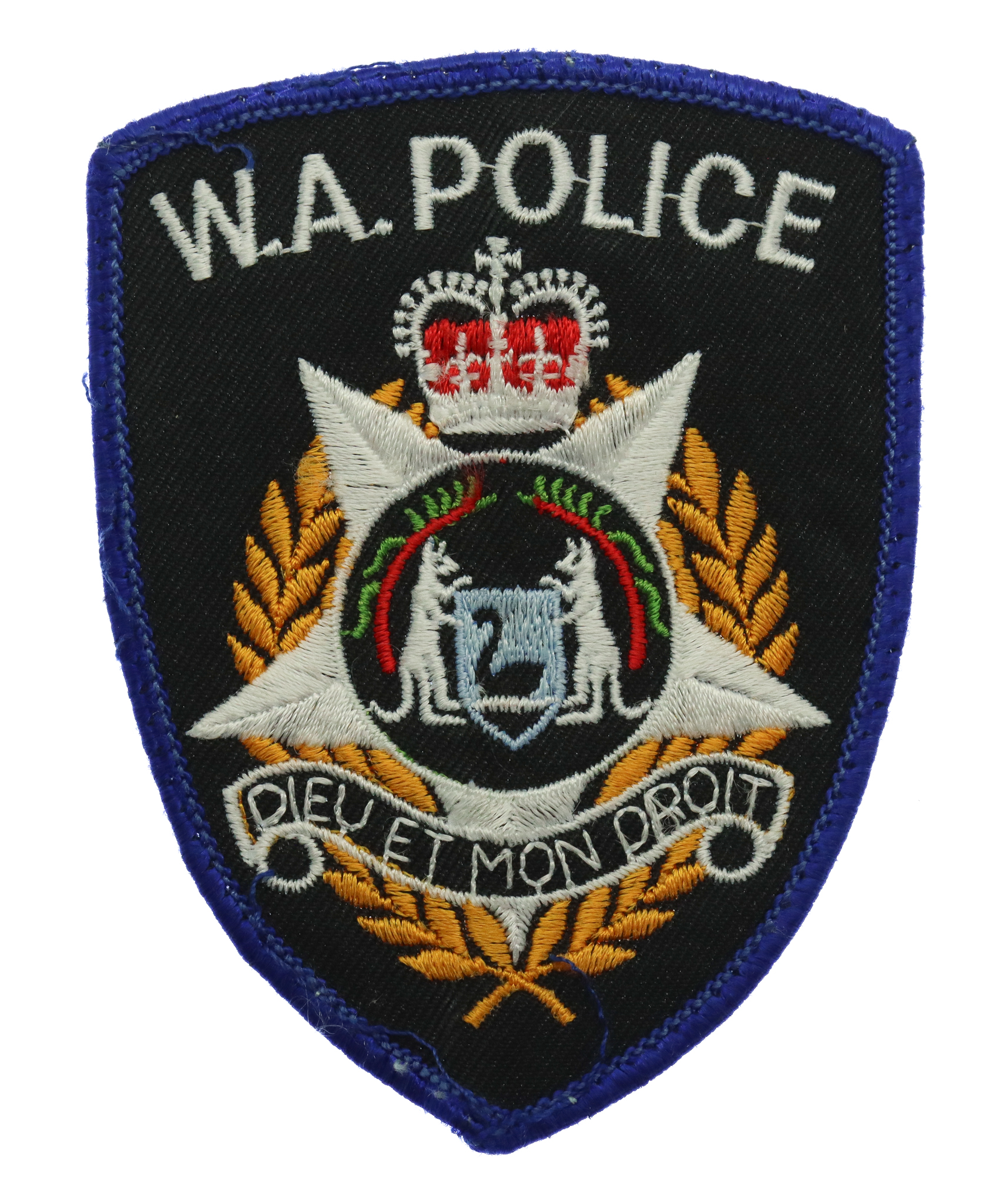 Western Australia Police Cloth Patch Badge