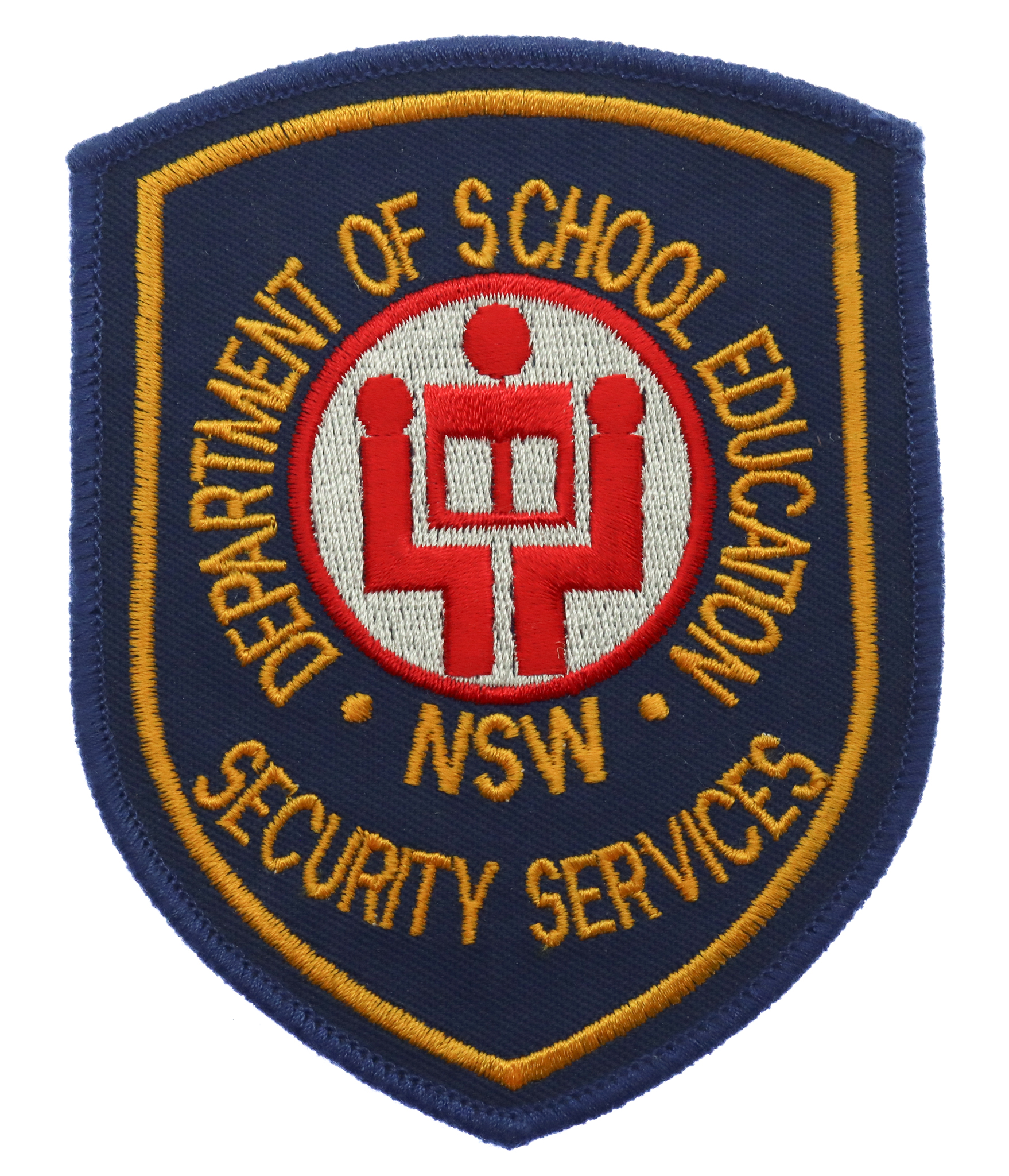Australia New South Wales Department of School Education Security Services Cloth Patch Badge