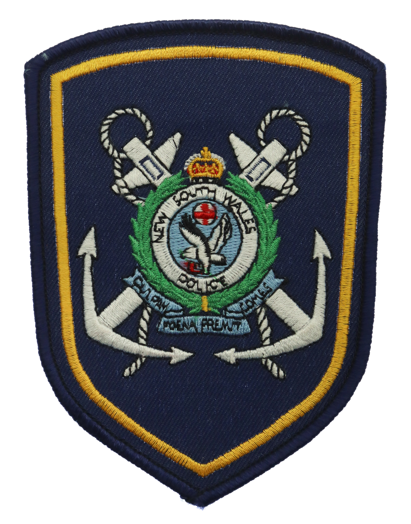 Australia New South Wales Police Water Ops Cloth Patch Badge