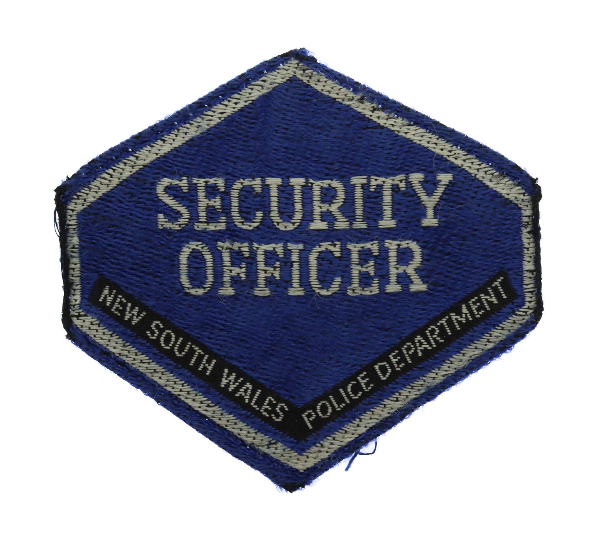 Australia New South Wales Police Department Security Officer Woven Patch Badge