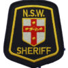Australia New South Wales Police Sheriff Cloth Patch Badge