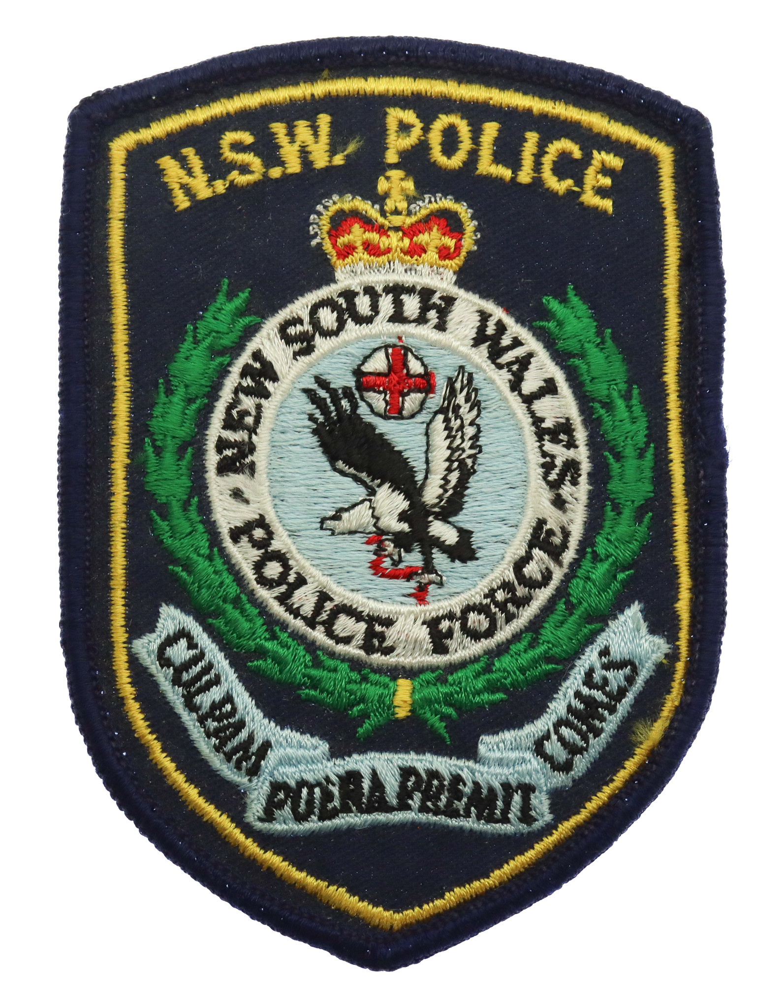 Australia New South Wales Police Force Cloth Patch Badge