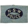 Australia New South Wales Police Cloth Slip On Shoulder Title Epaulette