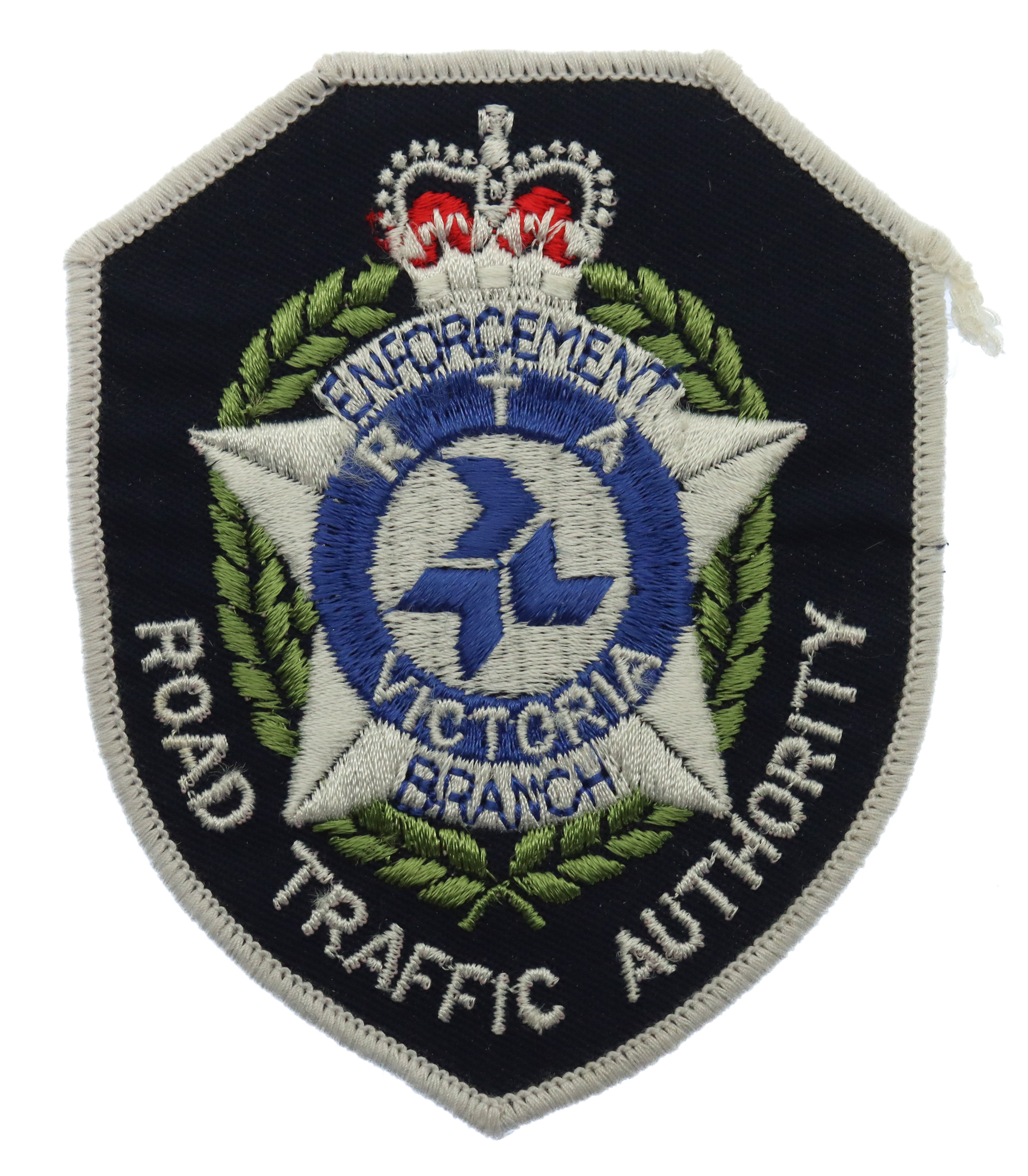 Australia Victoria Police Road Traffic Authority Cloth Patch Badge