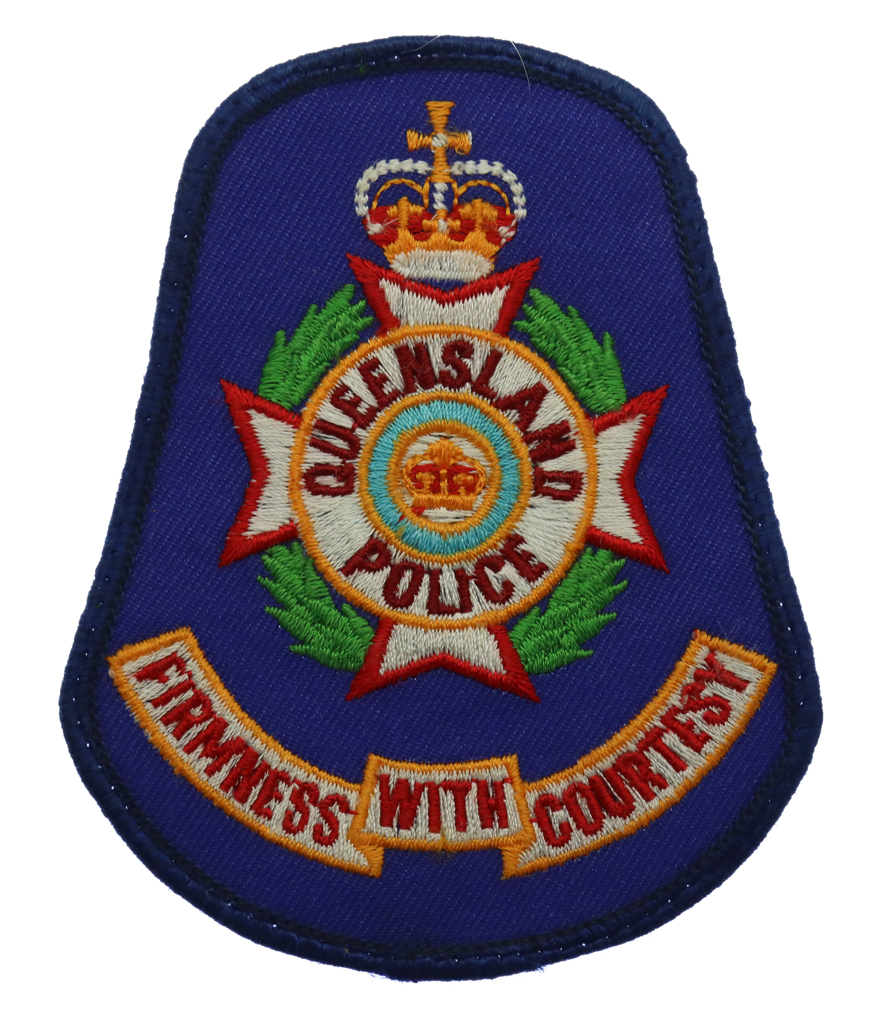 Australia Queensland Police Cloth Patch Badge