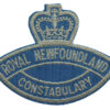 Canadian Royal Newfoundland Constabulary Cloth Patch Badge