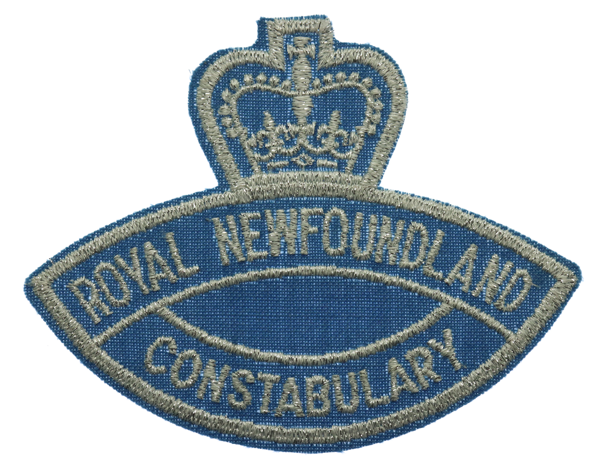 Canadian Royal Newfoundland Constabulary Cloth Patch Badge