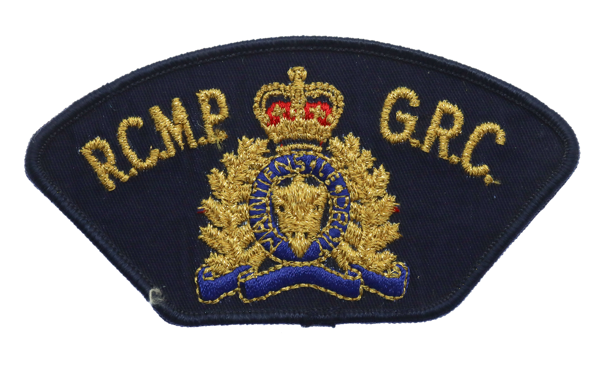 Royal Canadian Mounted Police (R.C.M.P.) Cloth Patch Badge